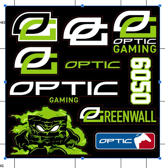 MAJOR III OPTIC GAMING STICKER PACK